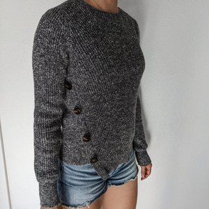 Design History gray heather sweater